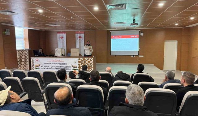 Kütahyalı küçükbaş hayvan yetiştiricilerine üretimi arttırmaya yönelik eğitim