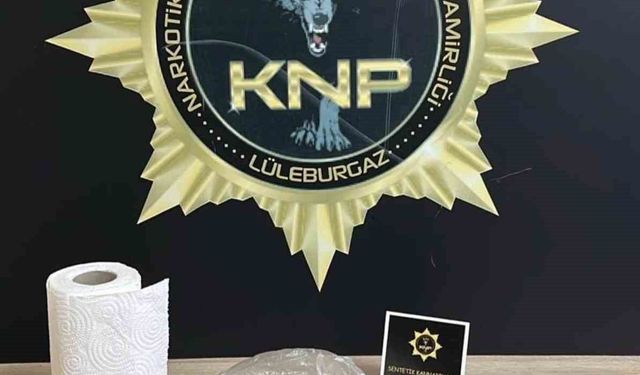 Lüleburgaz'da uyuşturucu operasyonu: 2 kişi tutuklandı