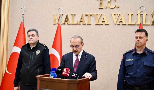 Malatya Valisi Seddar Yavuz: 'Suç oranlarında düşüş var'
