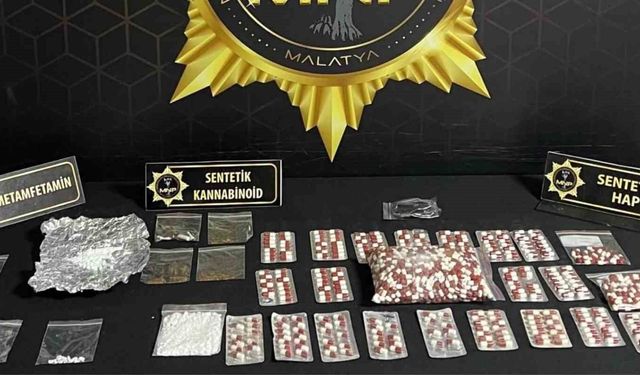 Malatya'da uyuşturucu operasyonu: 8 tutuklama