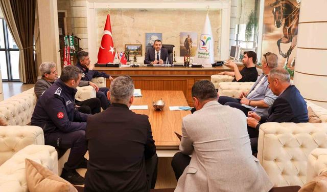 Manavgat'ta sezon öncesi ulaşım ve güvenlik masaya yatırıldı