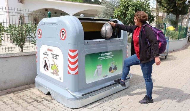 Marmaris'te akıllı konteyner dönemi başladı