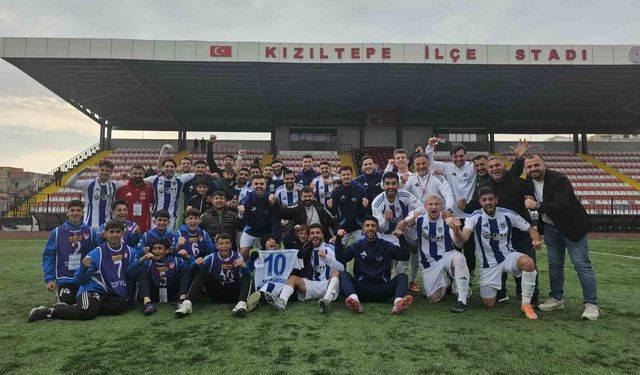 Mazıdağı Fosfatspor 2-0 kazandı, Play-Off'ta yerini korudu