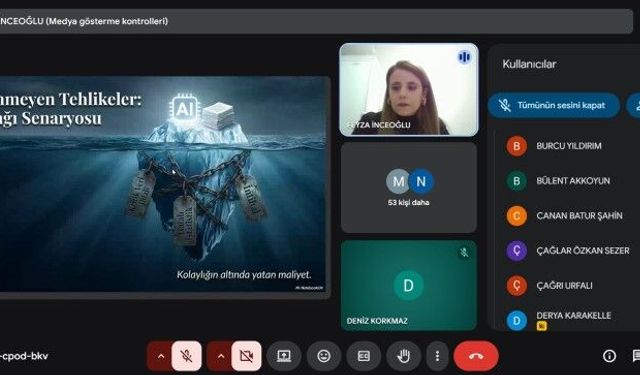 MTÜ'de yapay zeka etkinliği