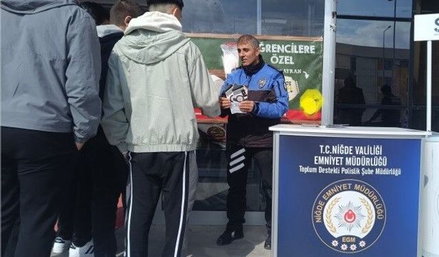 Niğde'de vatandaşlara dolandırıcılık uyarısı