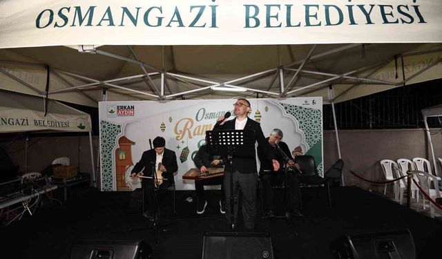 'Osmangazi Ramazan Sokağı' huzur veren ezgilerle taçlandı