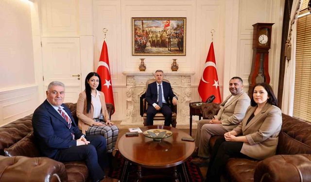 Radikal Eğitim'den Vali Süleyman Elban'a ziyaret