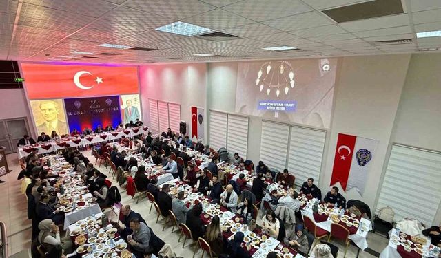 Siirt'te yargı ve emniyet mensupları iftarda buluştu