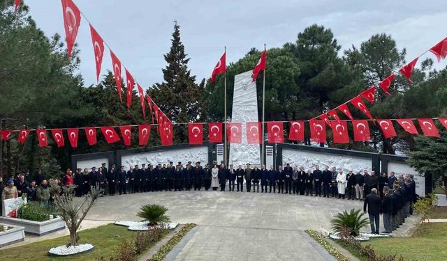 Sinop'ta 18 Mart Çanakkale Zaferi Töreni