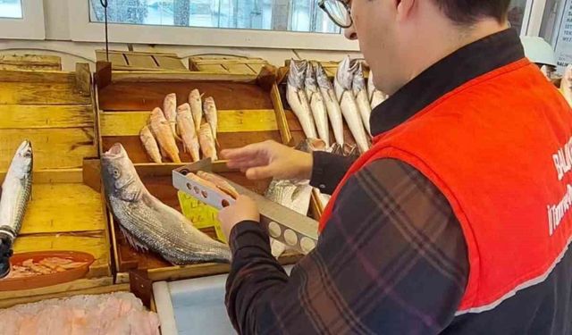 Su ürünleri denetimi gerçekleştirildi