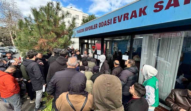 Süre uzatıldı ama yoğunluk bitmedi: Trabzon'da 10 bin adet APP plaka değiştirildi