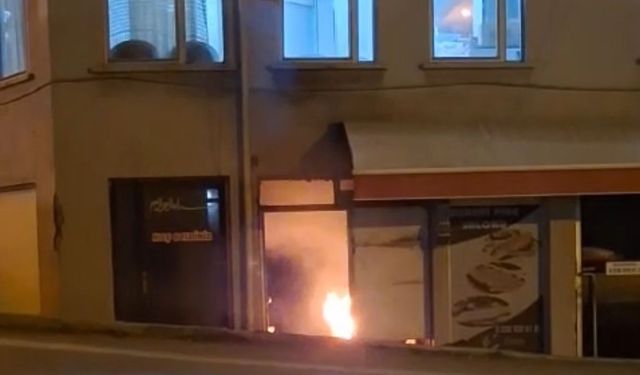 Tavşanlı'da alev alan kalorifer kazanı korkuttu