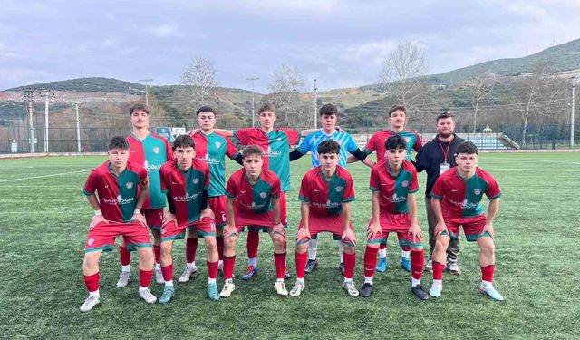 U18 Gençler Ligi'nin şampiyonu Osmanelispor gol oldu yağdı