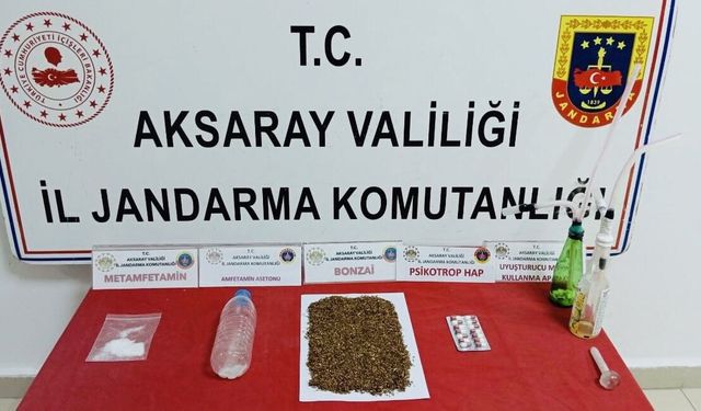 Uyuşturucu taciri uyuşturucularla birlikte yakalandı