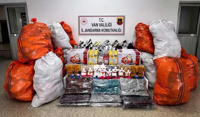 Van'da 9 milyon 903 bin TL değerinde kaçak malzemeler ele geçirildi