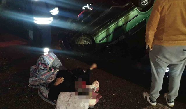 Yozgat'ta meydana gelen kazada 2 kişi yaralandı