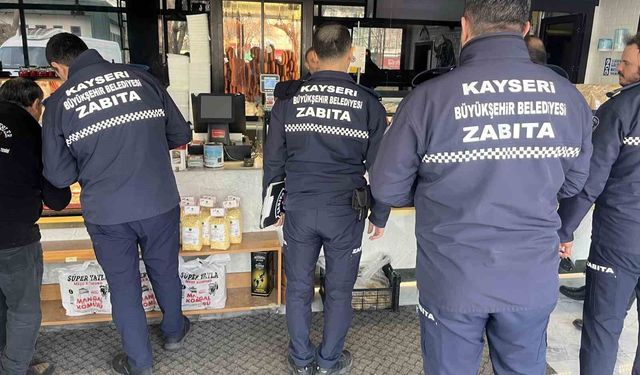 Zabıta, Ramazan denetimlerine kasaplarda devam etti