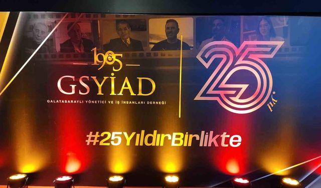 1905 GSYİAD 25. Yıl Belgeseli'nin galası yapıldı