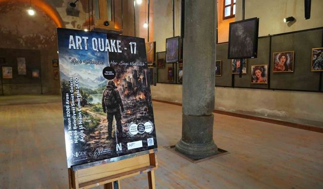 28 ülkeden 78 sanatçının eseri Niğde'de sanatseverlerle buluştu