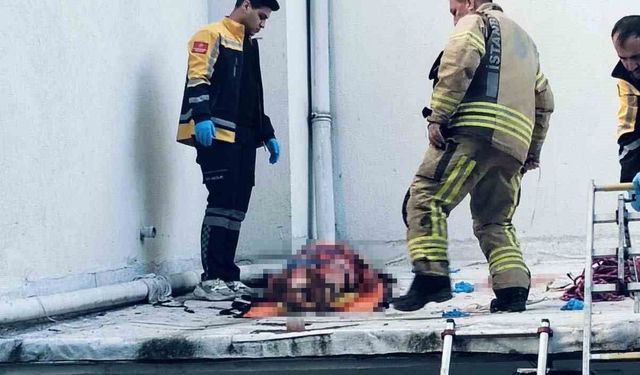 4 el silah sesi duyuldu, kadın kendini 6. kattan aşağı attı