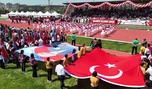 Adıyaman'da 23 Nisan coşkuyla kutlandı