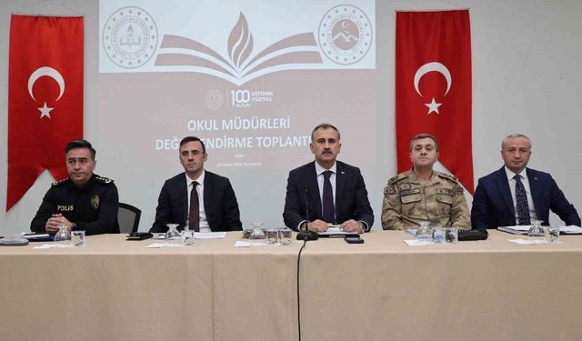 Ağrı'da okul ve yurt güvenliği toplantısı yapıldı
