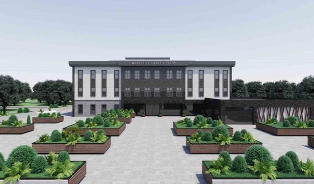 Akçadağ'a yeni belediye hizmet binası