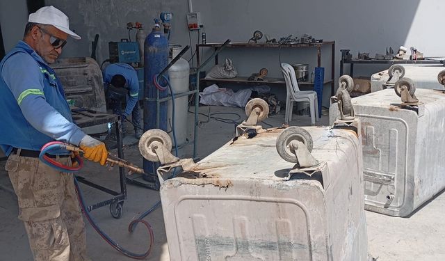 Akdeniz Belediyesi üretiyor, onarıyor, tasarruf sağlıyor