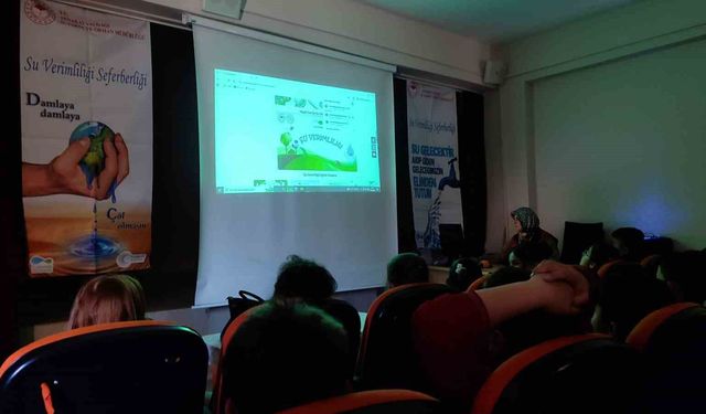 Aksaray'da su tasarrufu eğitimi sahaya taşındı