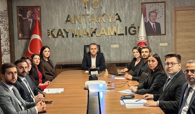 Antakya'da kadına yönelik şiddetle mücadele toplantısı gerçekleştirildi