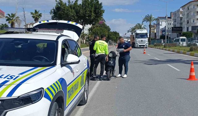 Antalya'da elektrikli bisiklet sürücüsüne 126 bin TL ceza
