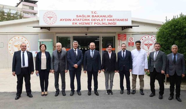 Aydın'da sağlık hizmetlerine yerinde değerlendirildi