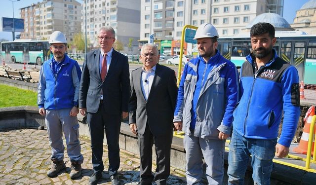 Başkan Büyükkılıç, 11 adet yaya üst geçidi projesinin ilk etap çalışmalarını inceledi