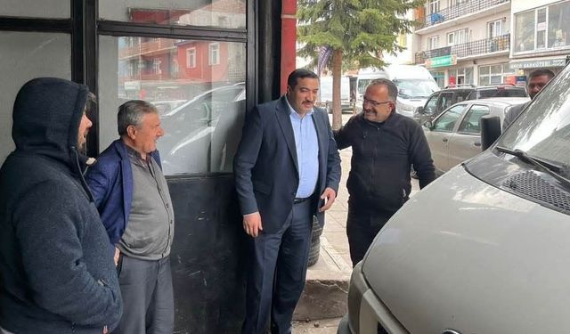 Başkan Kılıç, güne esnaf ziyaretiyle başladı
