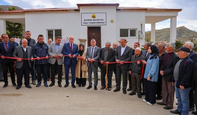 Bayburt'ta Yaşlı Yaşam Merkezi hizmete açıldı