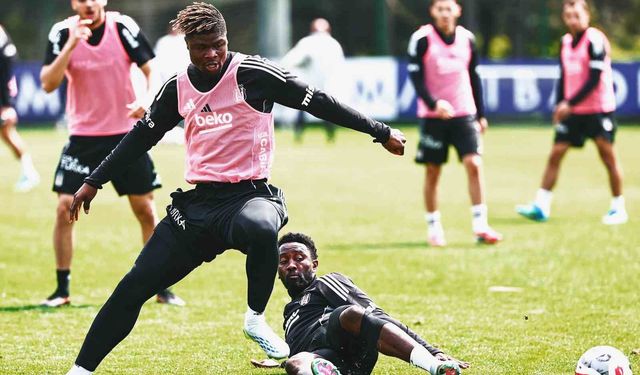 Beşiktaş, Corendon Alanyaspor maçı hazırlıklarını sürdürdü