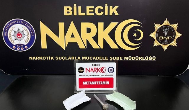 Bilecik'te uyuşturucu çıkan araca 249 bin TL ceza