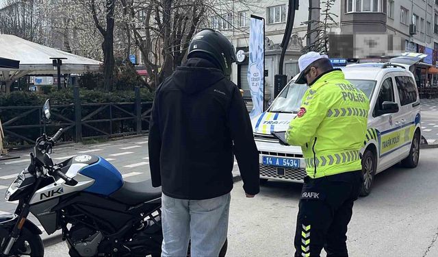 Bolu'da trafik polisleri denetimleri sıkılaştırdı