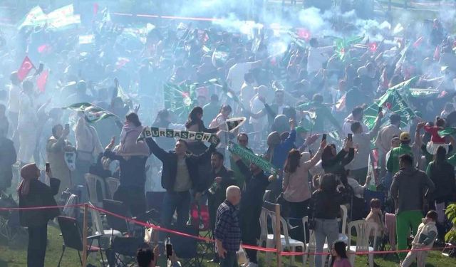 Bursaspor şampiyonluğunu böyle karşıladı