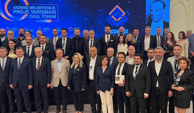 Çameli Belediyesi'ne Akdeniz Belediyeler Birliği'nden katılım ödülü