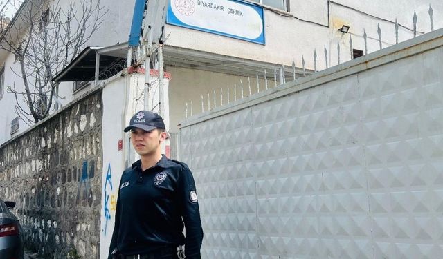 Çermik'te okul önlerinde güvenlik önlemleri arttırıldı