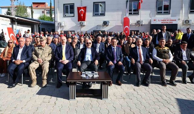 Çiftçilere zirai alet ve ekipman dağıtıldı