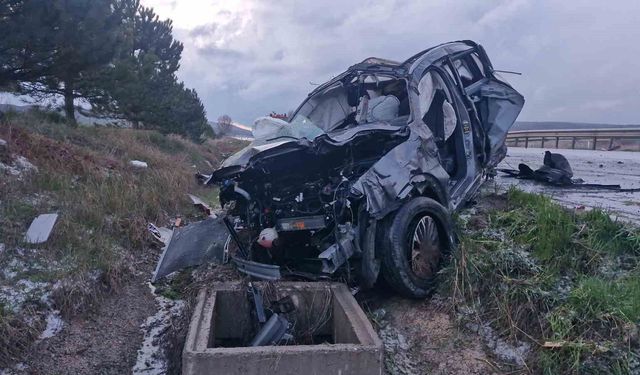 Çorum'da aynı noktada iki farklı trafik kazası: 1 ölü, 3 yaralı