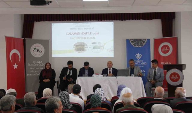 Dalamanlı hacı adayları kutsal yolculuğa hazır