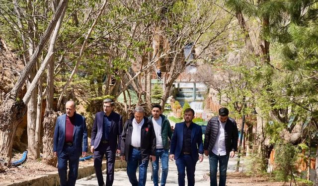 Darende'de Günpınar Şelalesi yaz sezonuna hazırlanıyor