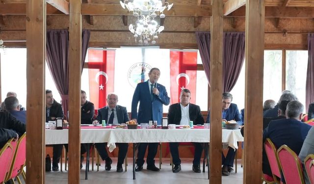 Darende'de muhtarlarla istişare toplantısı