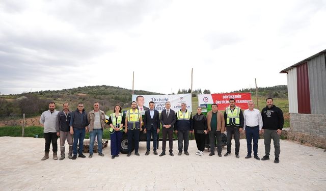 Denizli Büyükşehirden Bekilli'ye tarımsal makine desteği