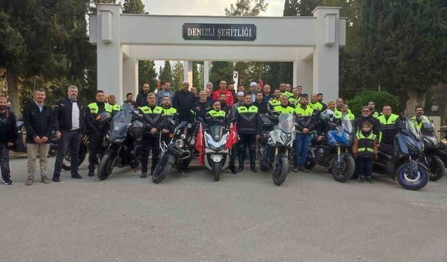 Denizli'de Şehit Teğmen Bekir Can Kerek için anma programı düzenlendi