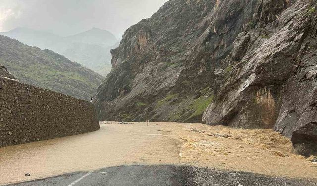 Derecik-Şemdinli kara yolu 2 gündür kapalı