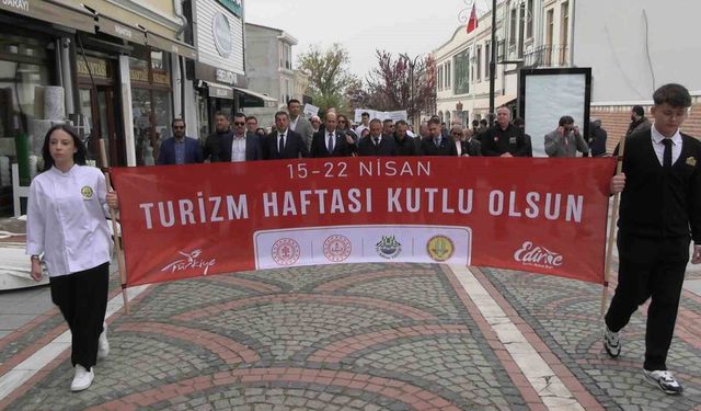 Edirne'de Turizm Haftası kutlamaları başladı